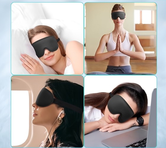 Edinstvena 3D maska ​​za spanje